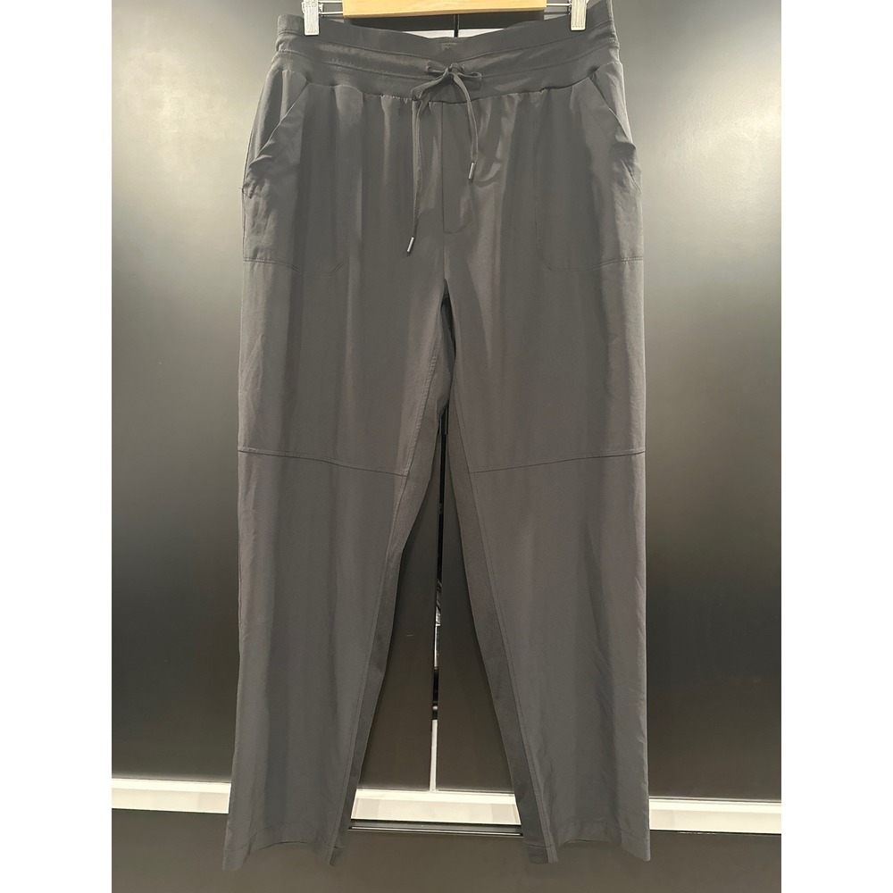 Zella Womens Black Lightweight Drawstring‎ Active Jogger Pants Large